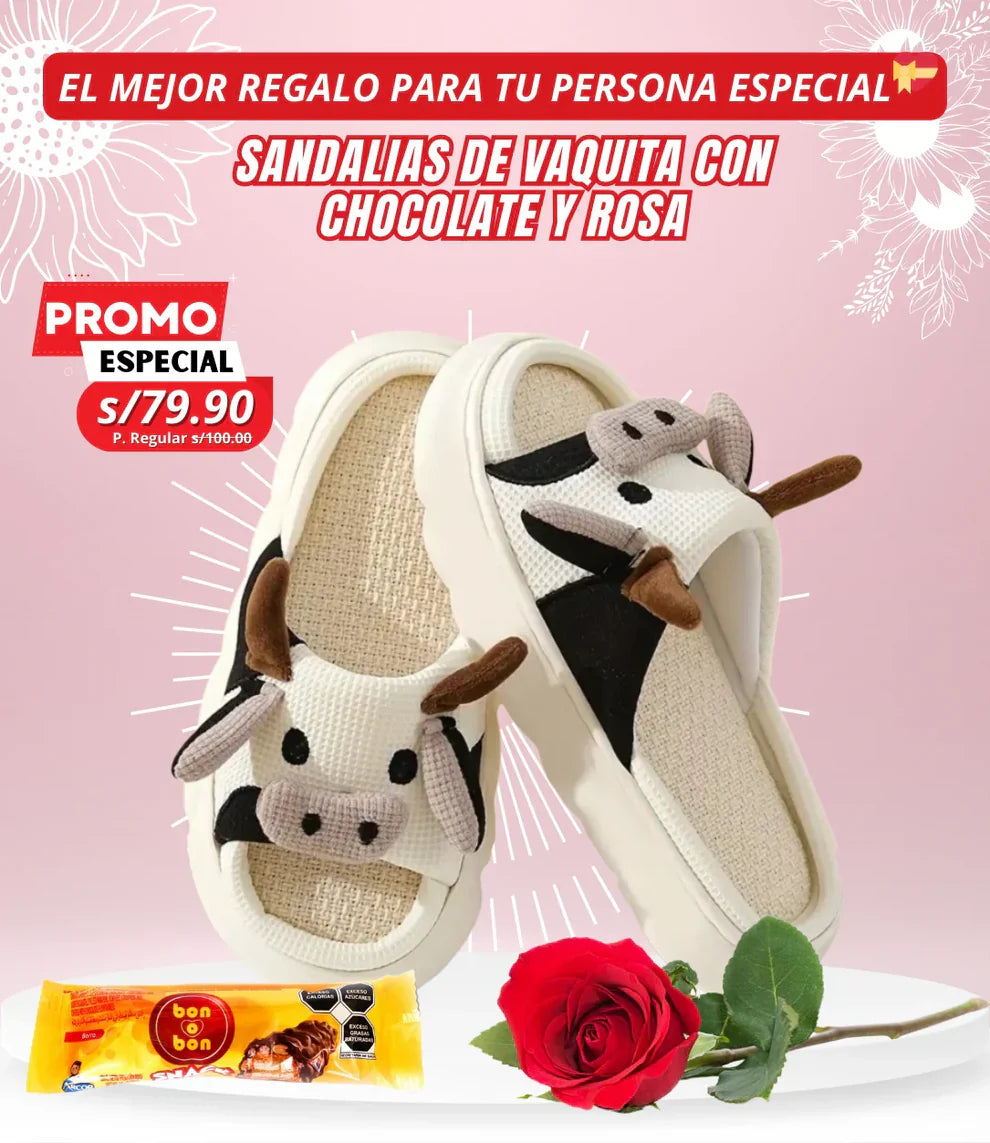 Pantuflas Vaquita Premium